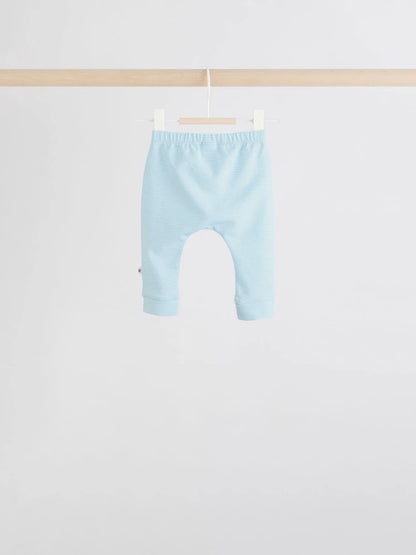 |BabyBoy| Conjunto De 3 Peças De Jaqueta, Body e Leggings De Malha Blue Bear Baby (0 meses a 2 anos)
