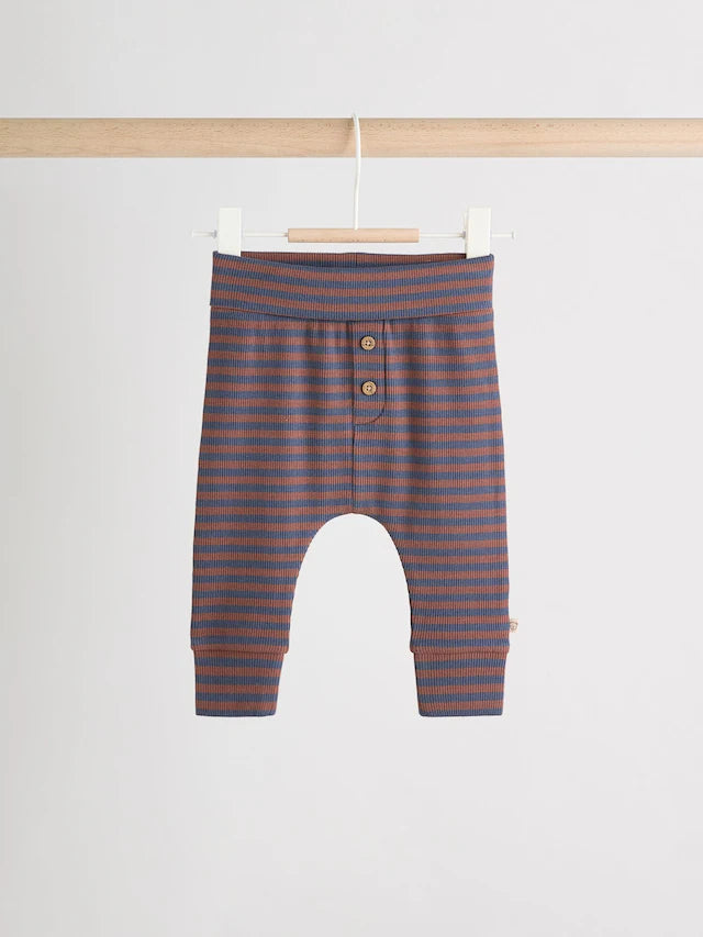 |BabyBoy| Conjunto De 2 Peças De Blusa e Leggings Blue Woodland Baby (0 meses a 3 anos)