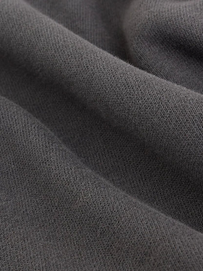 |BabyBoy| Macacão De Moletom Com Capuz Preto/Branco Para Bebê (0 meses a 3 anos)