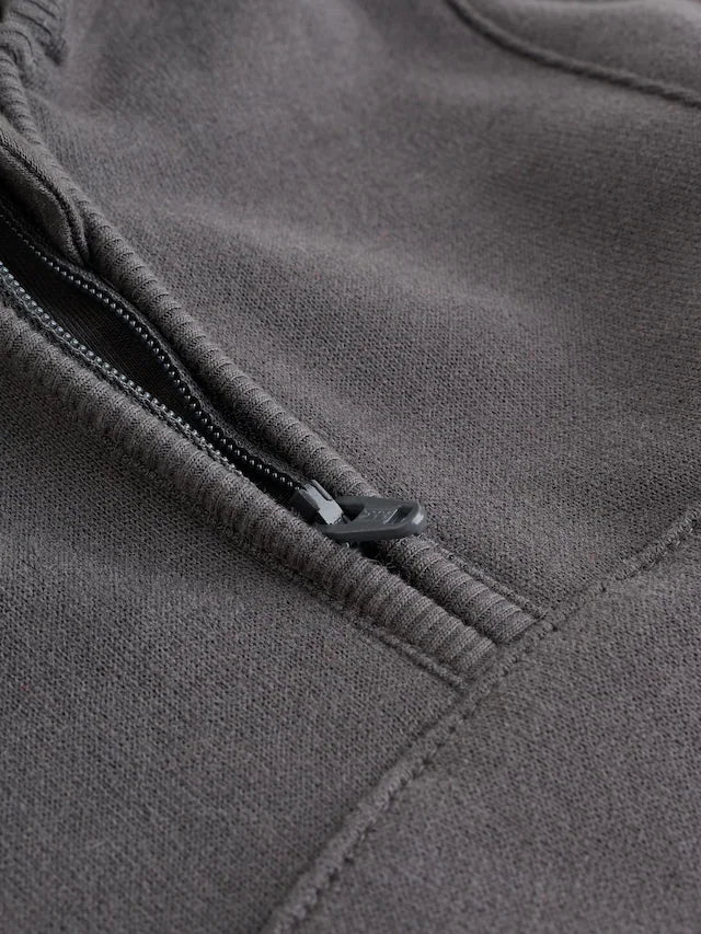 |BabyBoy| Macacão De Moletom Com Capuz Preto/Branco Para Bebê (0 meses a 3 anos)