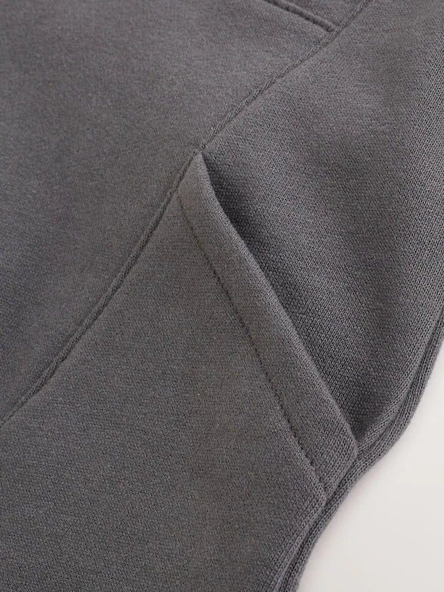 |BabyBoy| Macacão De Moletom Com Capuz Preto/Branco Para Bebê (0 meses a 3 anos)