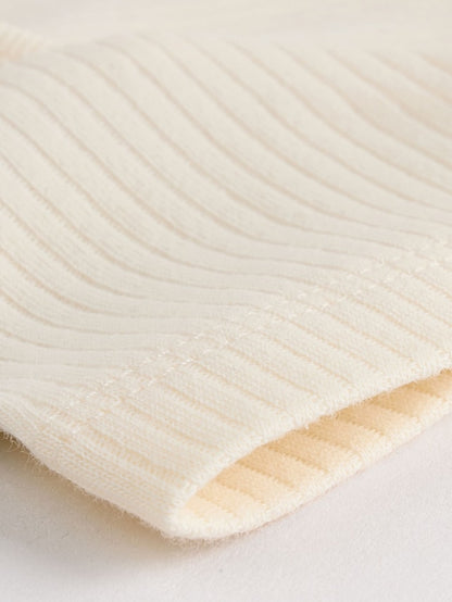 |BabyBoy| Pacote Com 5 Bodies Manga Curta Creme Para Bebê