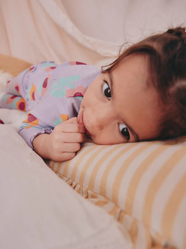 |Girl| Pijama De Abóbora Roxa Com Estampa De Abóbora, Pacote Com 3 (9 meses a 10 anos)