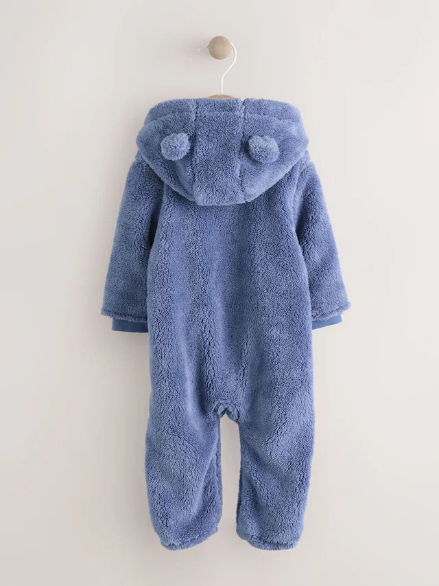 |BabyBoy| Macacão De Bebê De Lã Azul Marinho (0 meses a 2 anos)
