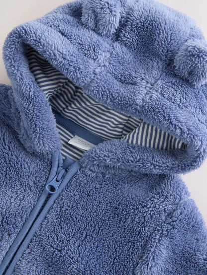 |BabyBoy| Macacão De Bebê De Lã Azul Marinho (0 meses a 2 anos)