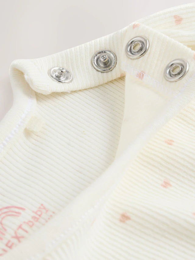 |BabyGirl| Macacão De Malha Rosa Para Bebê (0 meses a 2 anos)