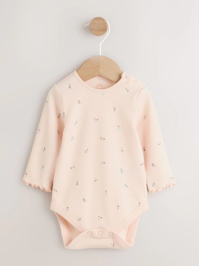 |BabyGirl| Conjunto De 2 Peças De Macacão e Calça De Veludo Com Estampa Verde Sálvia Para bebê (0 meses a 2 anos)