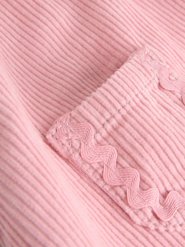 |BabyGirl| Vestido De Avental e Body De Manga Comprida Pink Fairy Baby, Conjunto De 2 peças (0 meses a 2 anos)