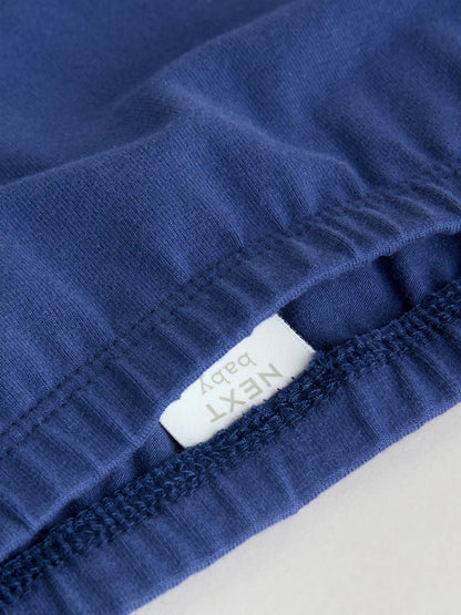 |BabyGirl| Conjunto De Blusa e Leggings De Manga Comprida Vermelho/Azul/Creme, 6 Peças (0 meses a 3 anos)