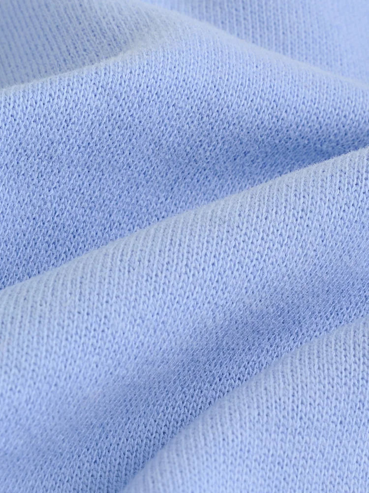 |BabyGirl| Conjunto De 6 Peças De Moletom e Calça De Moletom Roxo/Rosa/Azul Para Bebê (0 meses a 2 anos)