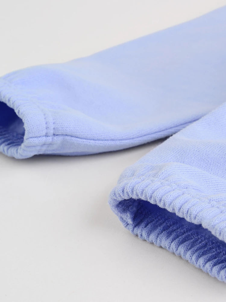 |BabyGirl| Conjunto De 6 Peças De Moletom e Calça De Moletom Roxo/Rosa/Azul Para Bebê (0 meses a 2 anos)