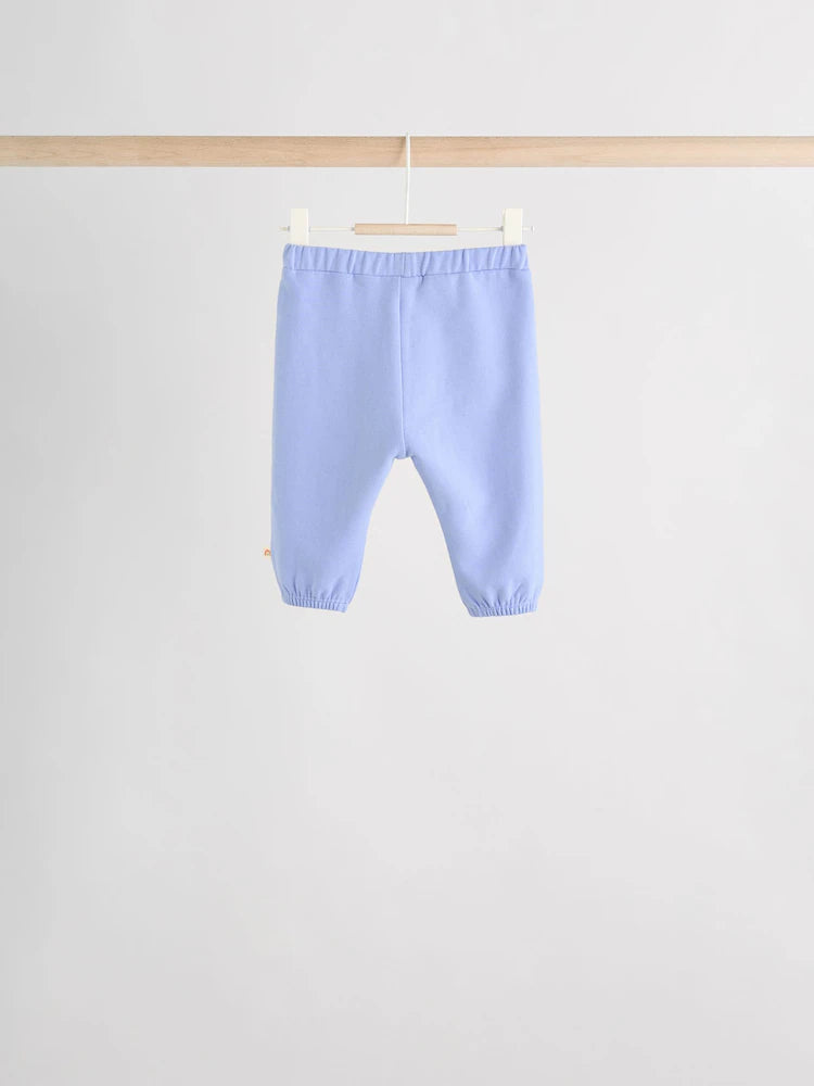 |BabyGirl| Conjunto De 6 Peças De Moletom e Calça De Moletom Roxo/Rosa/Azul Para Bebê (0 meses a 2 anos)