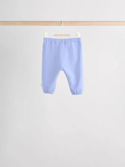 |BabyGirl| Conjunto De 6 Peças De Moletom e Calça De Moletom Roxo/Rosa/Azul Para Bebê (0 meses a 2 anos)