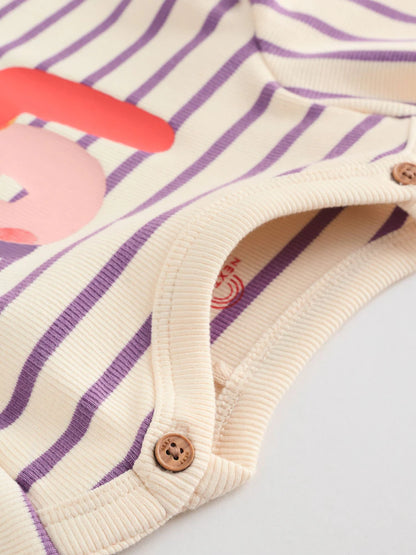 |BabyGirl| Conjunto De Blusa e Leggings De Manga Comprida Para Bebês, 2 Peças (0 meses a 2 anos)