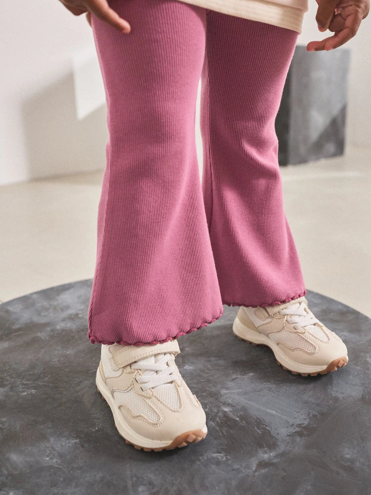 |Girl| Conjunto De Blusa e Calça Flare Pink Stars (3 meses a 7 anos)