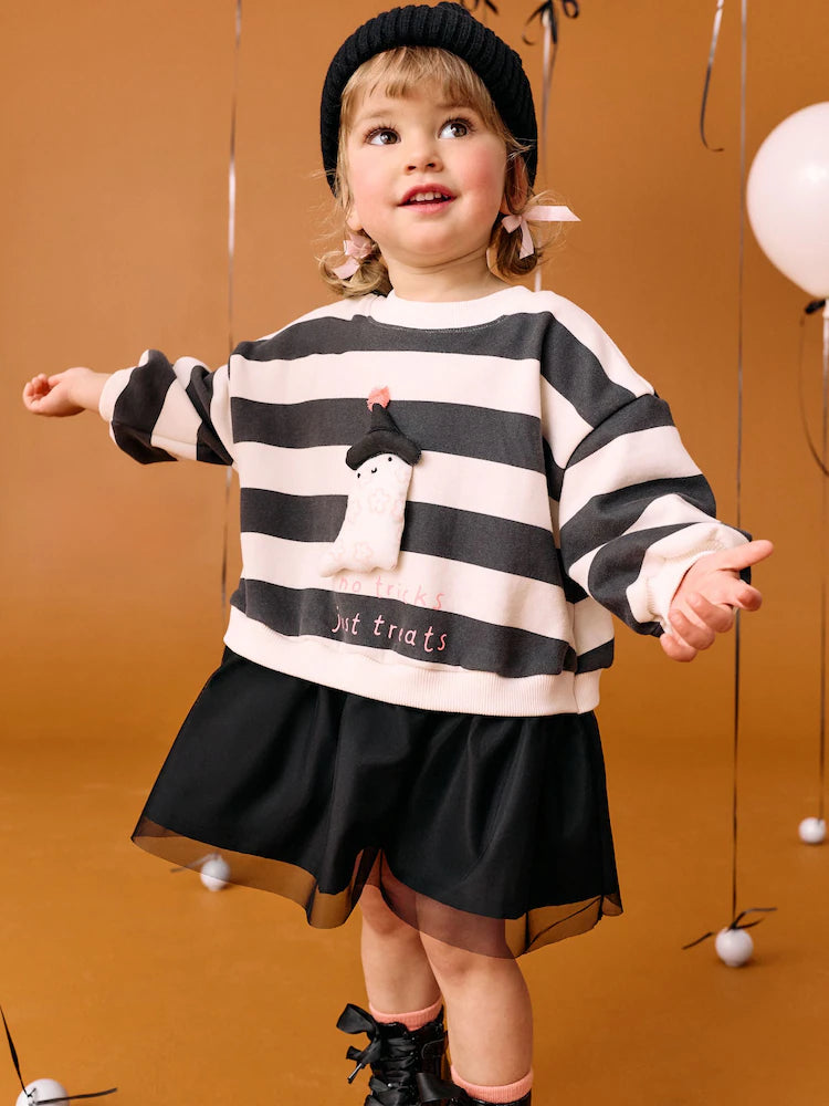 |Girl| Vestido De Festa De Halloween (3 meses a 7 anos)