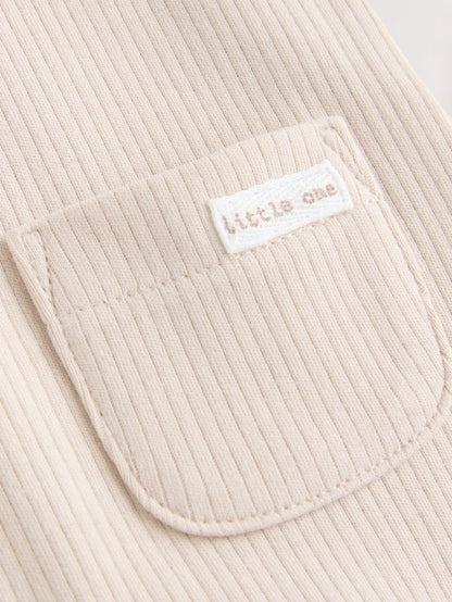 |BabyBoy| Conjunto De Macacão e Macacão De Malha Neutra Para Bebê (0 meses a 2 anos)