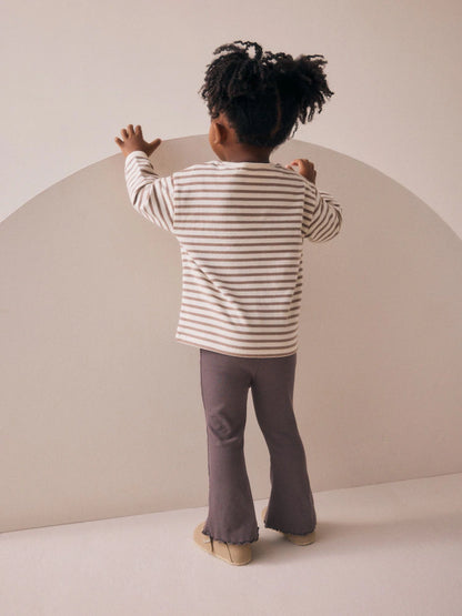 |Girl| Conjunto De Moletom Neutral Bear, Pacote Com 4 (3 meses a 7 anos)