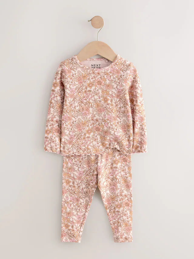 |Girl| Conjunto De Blusa e Legging Rosa, Pacote Com 3 (3 meses a 7 anos)