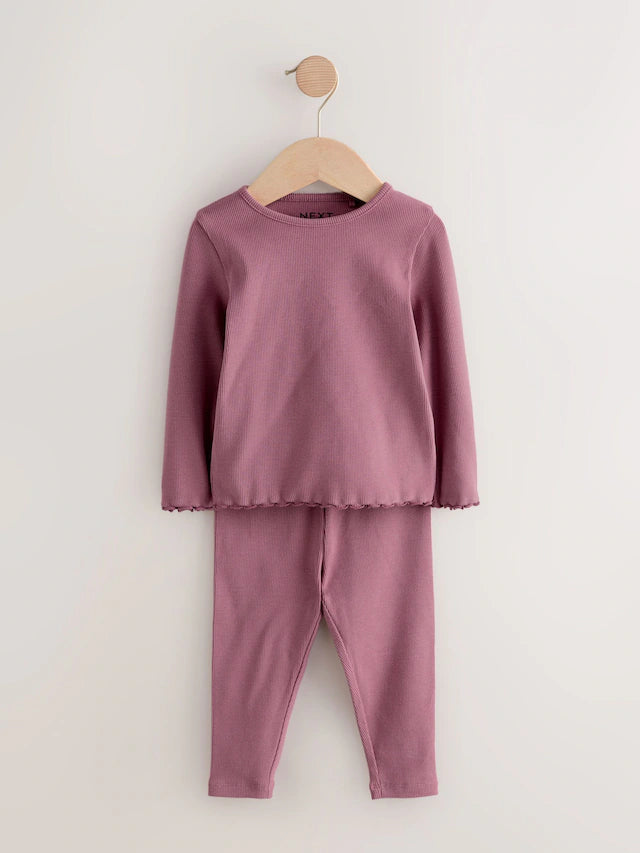 |Girl| Conjunto De Blusa e Legging Rosa, Pacote Com 3 (3 meses a 7 anos)