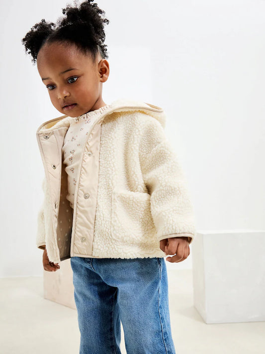 |Girl| Fleece Cream Popper (3 meses a 7 anos)