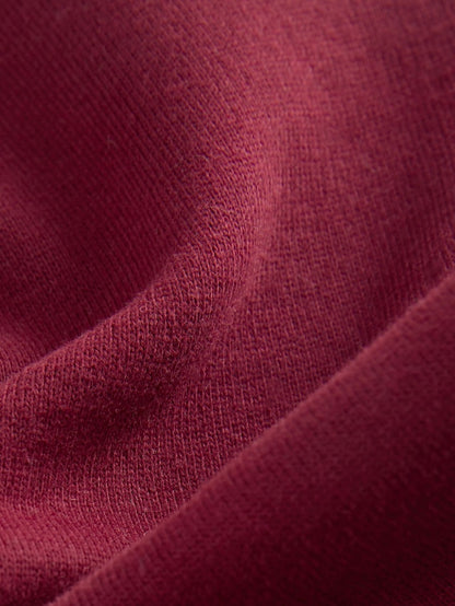 |Girl| Conjunto De Moletom e Legging Flare Minnie Mouse Com Oncinha Vermelha Bordô (3 meses a 7 anos)