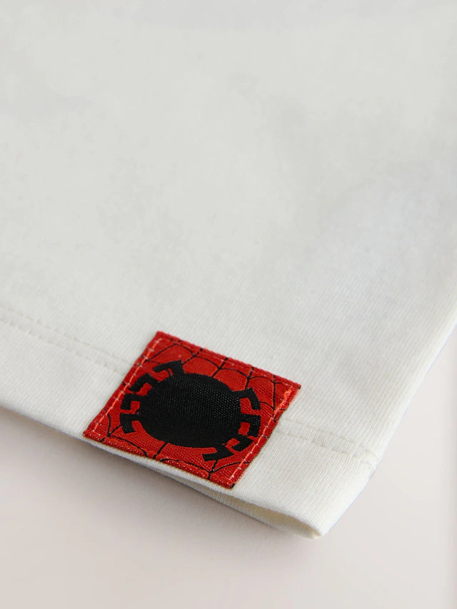 |Boy| Camiseta De Manga Comprida Do Homem-Aranha Branca/Azul/Vermelha (12 meses a 8 anos)