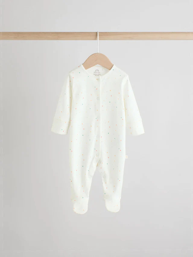|BabyBoy| Pacote Com 3 Macacões De Dormir White Ground (0-2 anos)