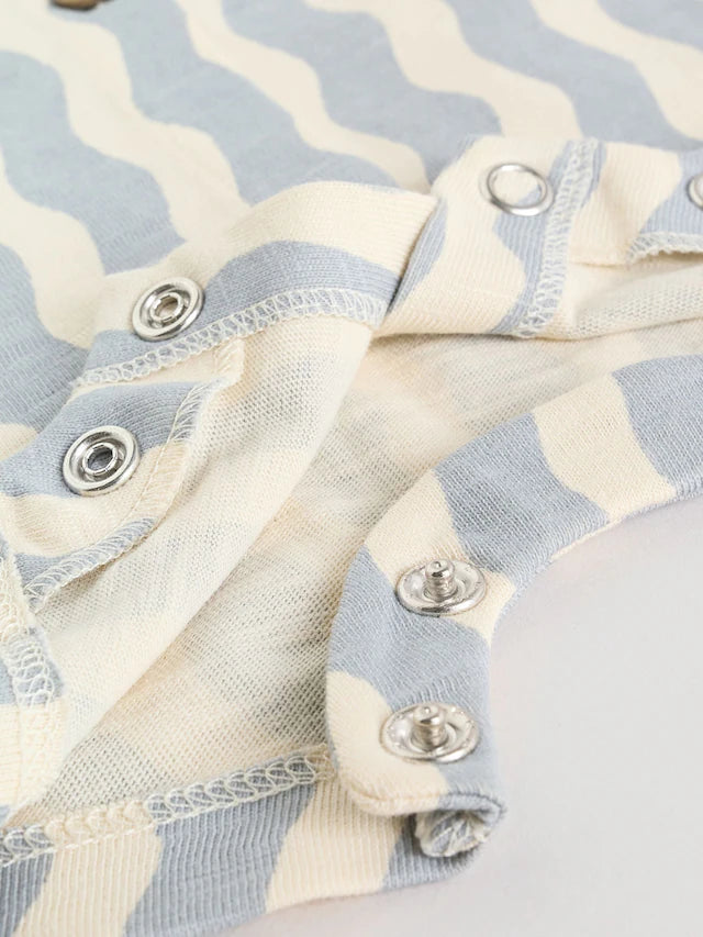 |BabyBoy| Macacão Infantil Listrado Minerals, Pacote com 2