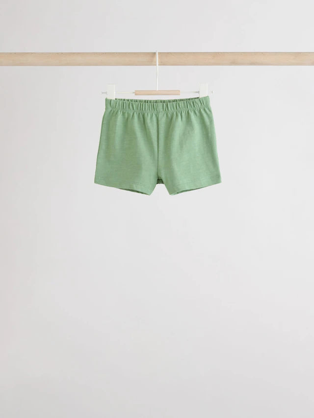 |BabyBoy| Conjunto De 6 Peças De Blusas e Shorts Para Bebê Green Tiger