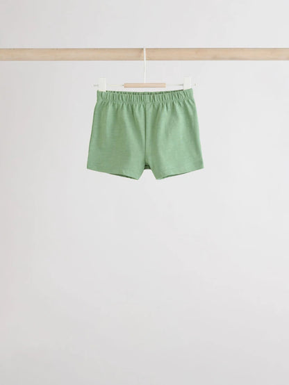 |BabyBoy| Conjunto De 6 Peças De Blusas e Shorts Para Bebê Green Tiger