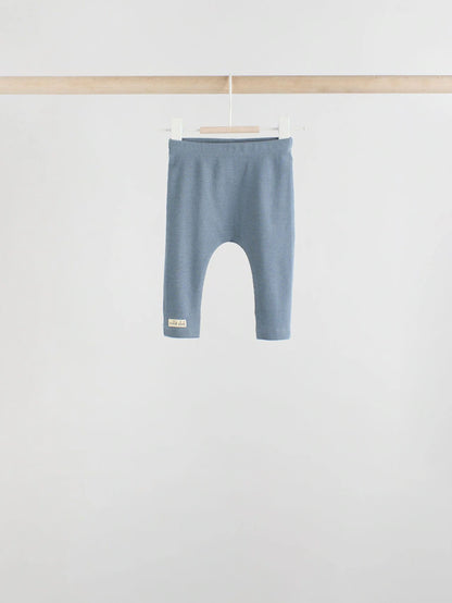 |BabyBoy| Conjunto De 6 Peças de Blusas e Leggings Para Bebês Blue Milk Club (0 meses a 3 anos) (3 meses a 8 anos)