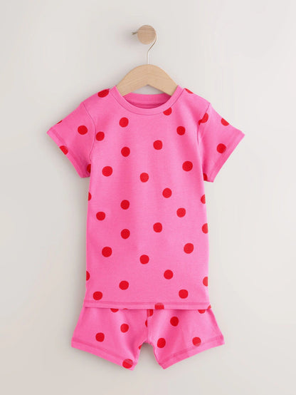 |Girl| Pacote Com 3 Pijamas Curtos Roxos/Verdes (9 meses a 12 anos)