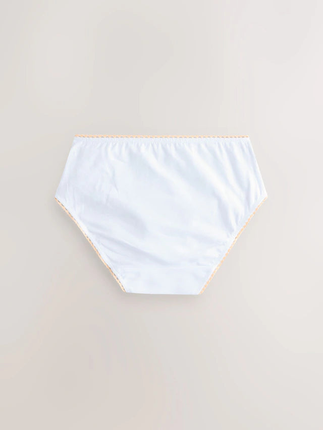 |BigGirl| Pacote Com 10 Calcinhas De Renda Com Contraste De Coração (1,5 a 16 anos)