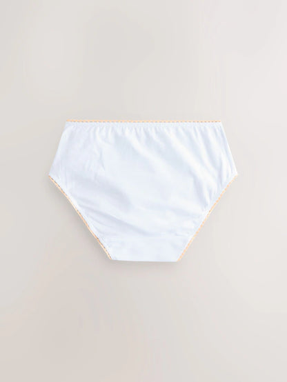 |BigGirl| Pacote Com 10 Calcinhas De Renda Com Contraste De Coração (1,5 a 16 anos)