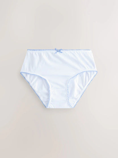 |BigGirl| Pacote Com 10 Calcinhas De Renda Com Contraste De Coração (1,5 a 16 anos)