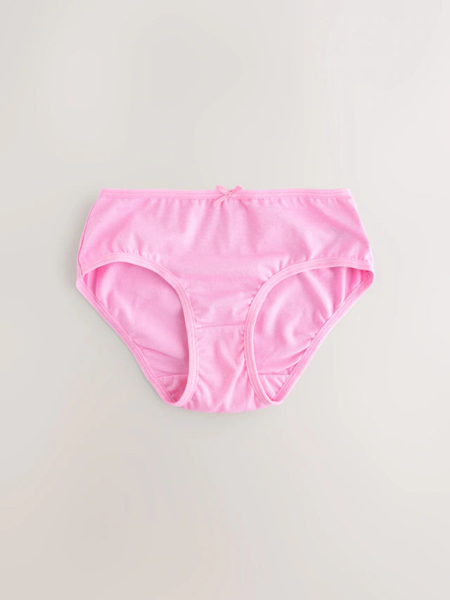 |BigGirl| Cuecas Laranja/Rosa, Pacote com 10 (1,5 a 16 anos)