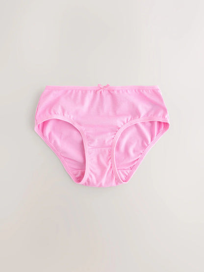 |BigGirl| Cuecas Laranja/Rosa, Pacote com 10 (1,5 a 16 anos)