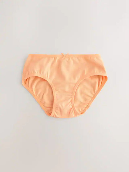 |BigGirl| Cuecas Laranja/Rosa, Pacote com 10 (1,5 a 16 anos)