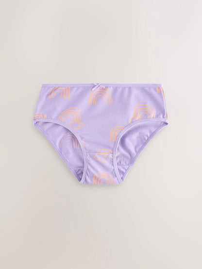 |BigGirl| Cuecas Rosa/Roxas, Pacote Com 10 (1,5 a 16 anos)
