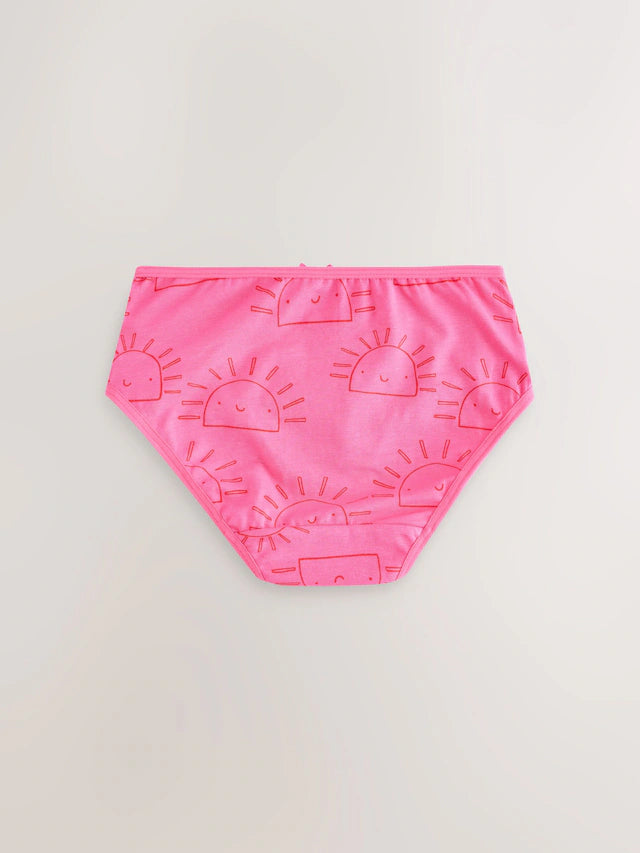 |BigGirl| Cuecas Rosa/Roxas, Pacote Com 10 (1,5 a 16 anos)