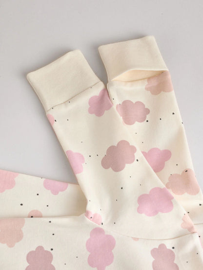 |BabyGirl| Macacão Sem Pés Com Zíper Bidirecional Rosa Para Bebês, Pacote com 4 (0 meses a 3 anos)