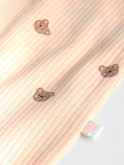 |BabyBoy| Macacão De Dormir Marrom Com Zíper Bidirecional Para Bebês, Pacote com 4 (0 meses a 2 anos)