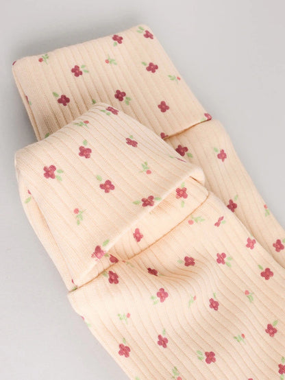 |BabyGirl| Macacão De Dormir Com Estampa Floral e Zíper Bidirecional Rosa Para Bebês, Pacote com 3 (0 meses a 3 anos)