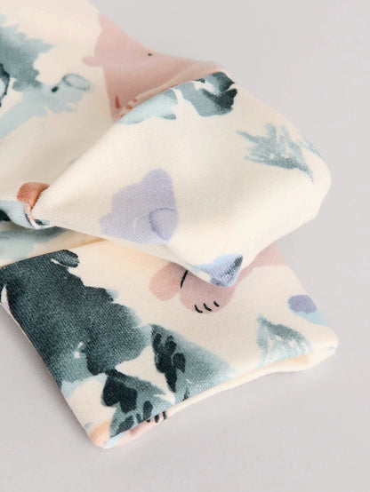 |BabyBoy| Macacão De Dormir Com Zíper Bidirecional Marrom/Laranja Para Bebês, Pacote com 3 (0-2 anos)