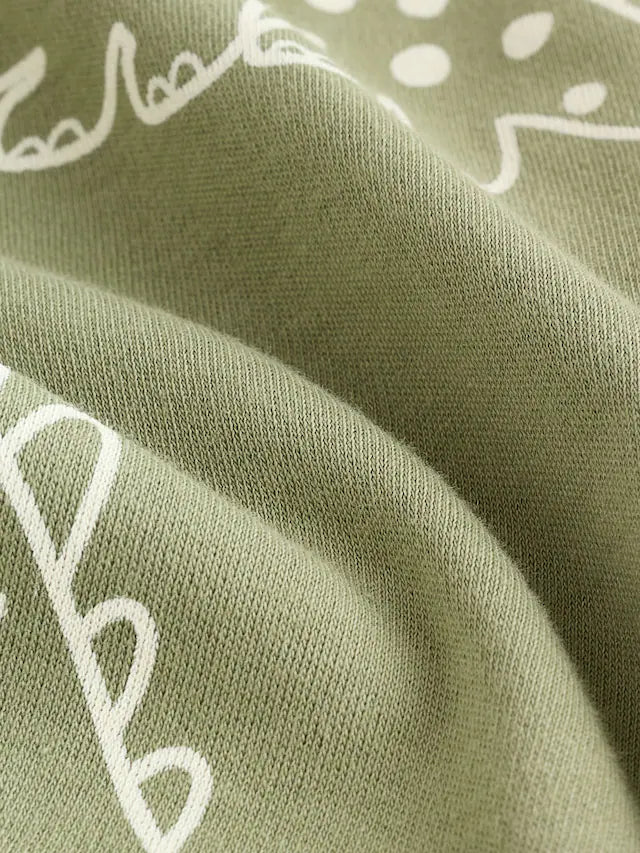 |BabyBoy| Macacão Sem Pés Com Zíper Bidirecional Azul/Verde Para Bebês, Pacote com 5 (0 meses a 3 anos)