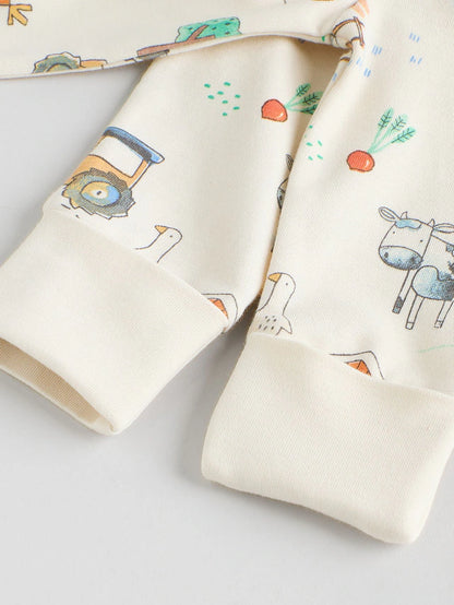 |BabyGirl| Pacote Com 3 Macacões Bordados Azuis Para Bebês (0 a 2 anos)