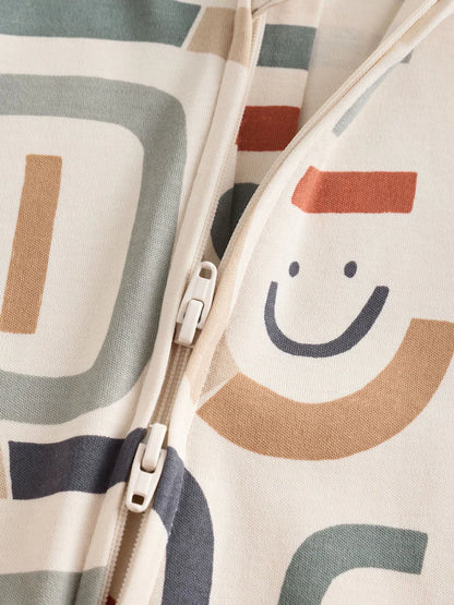 |BabyBoy| Pacote Com 3 Macacões De Dormir Para Bebês (0 a 3 anos) verde oliva