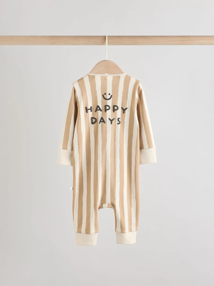 |BabyBoy| Pacote Com 3 Macacões De Dormir Para Bebês (0 a 3 anos) verde oliva