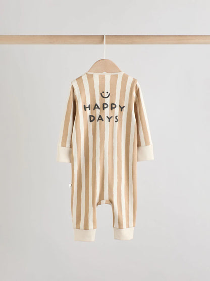 |BabyBoy| Pacote Com 3 Macacões De Dormir Para Bebês (0 a 3 anos) verde oliva